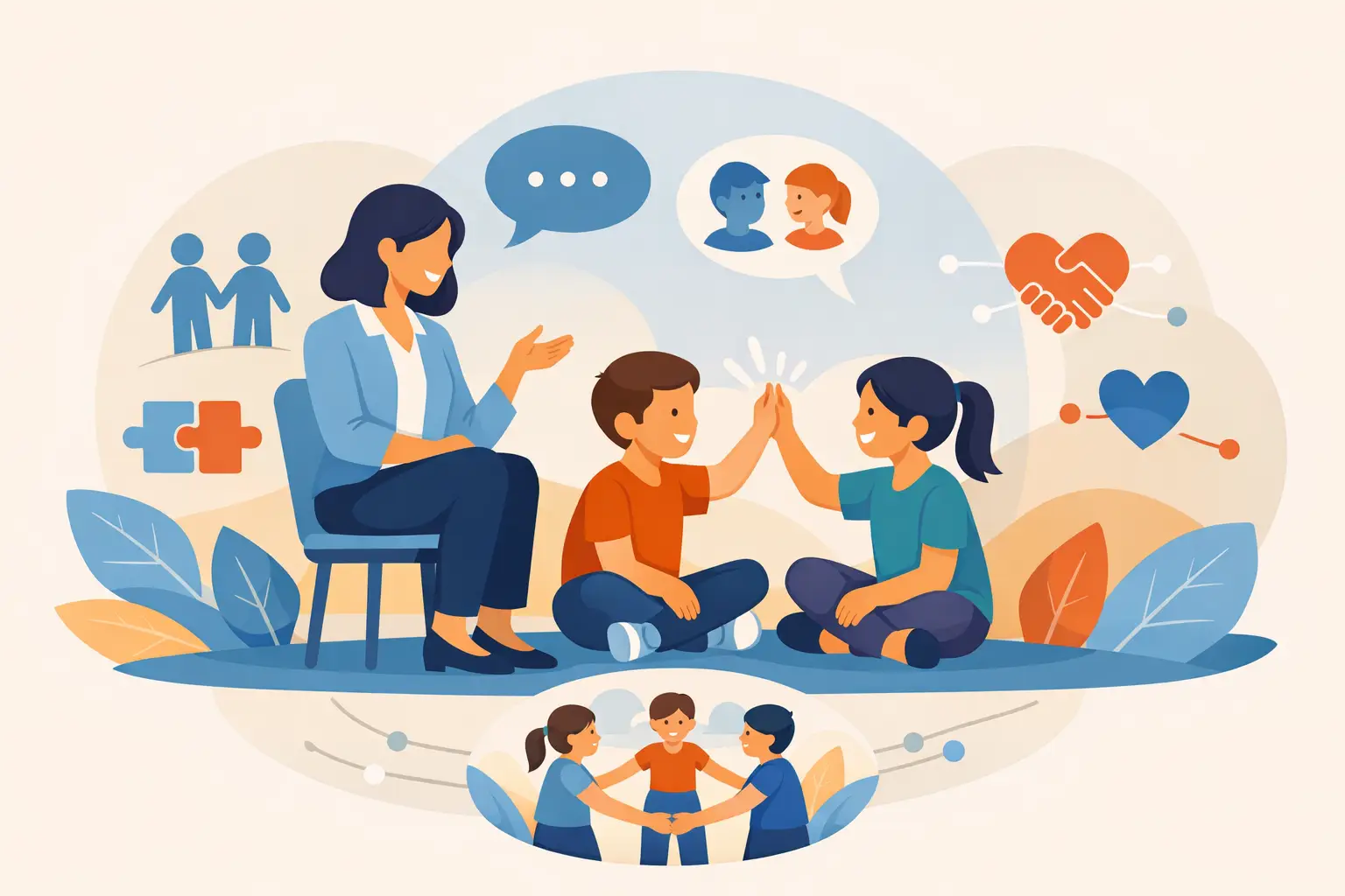 How ABA Therapy for Social Skills Builds Connection
