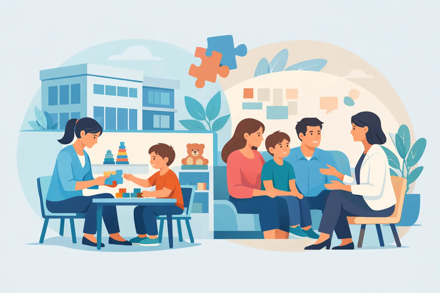 What Clinic-Based ABA Therapy Offers Families
